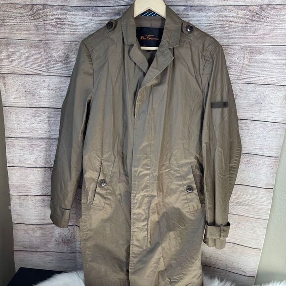 Ben Sherman Deep Khaki Harrimac Jacket Sz S